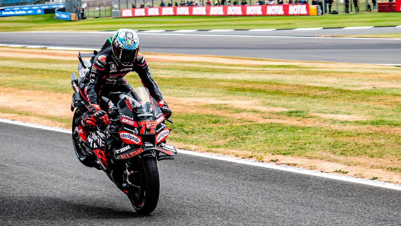 Chaos Reigns: Bezzecchi Seizes Aprilia Glory in Unforgettable British Grand Prix